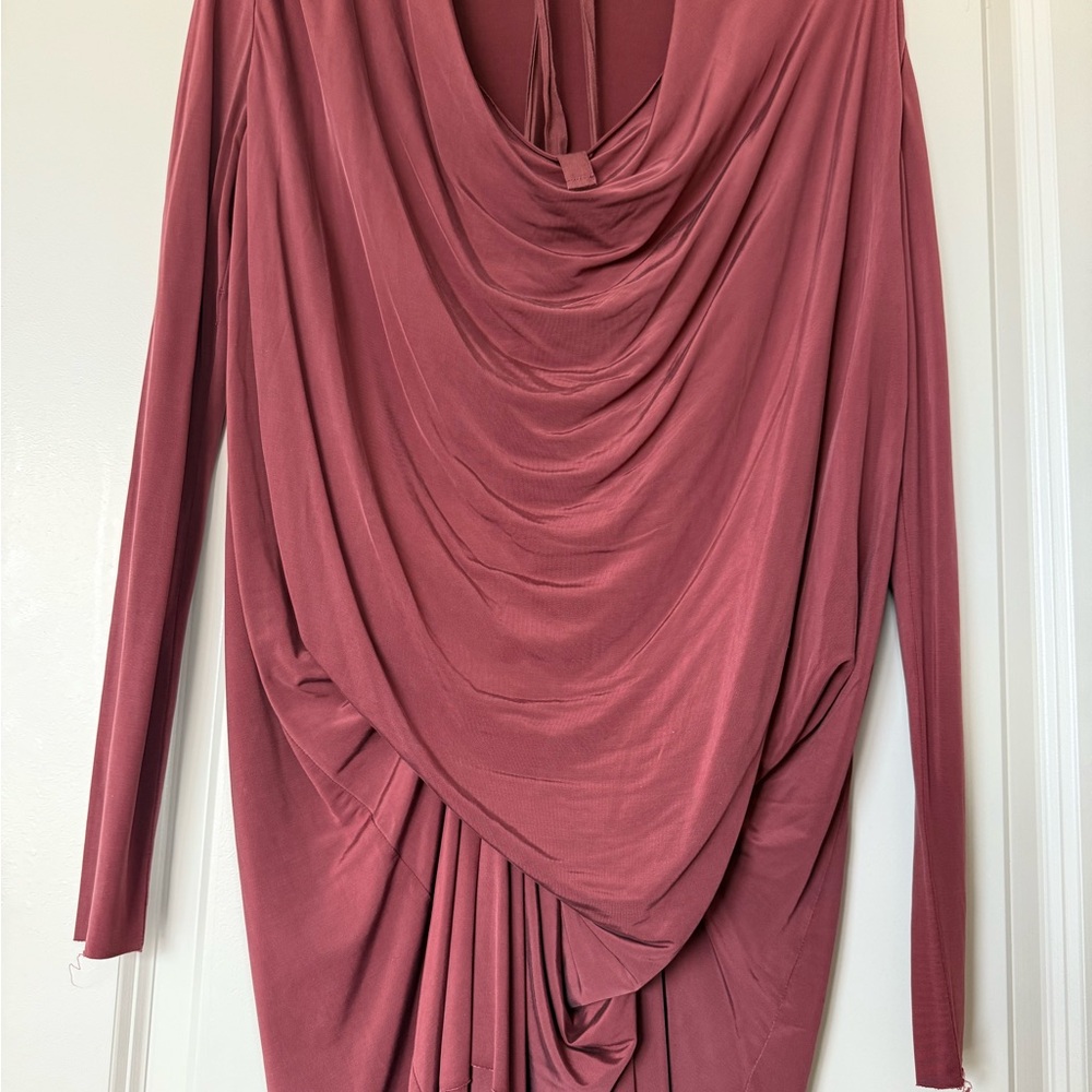 Elegant Draped Dress Allsaints